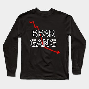 Bear Gang Day Trading Forex Long Sleeve T-Shirt